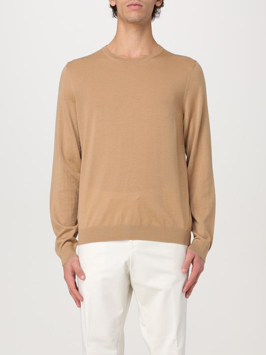 Boss Sweater Men Gnawed Blue