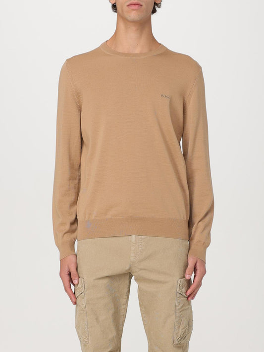 Boss Sweater Men Camel