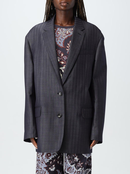 Etro Blazer Woman Grey