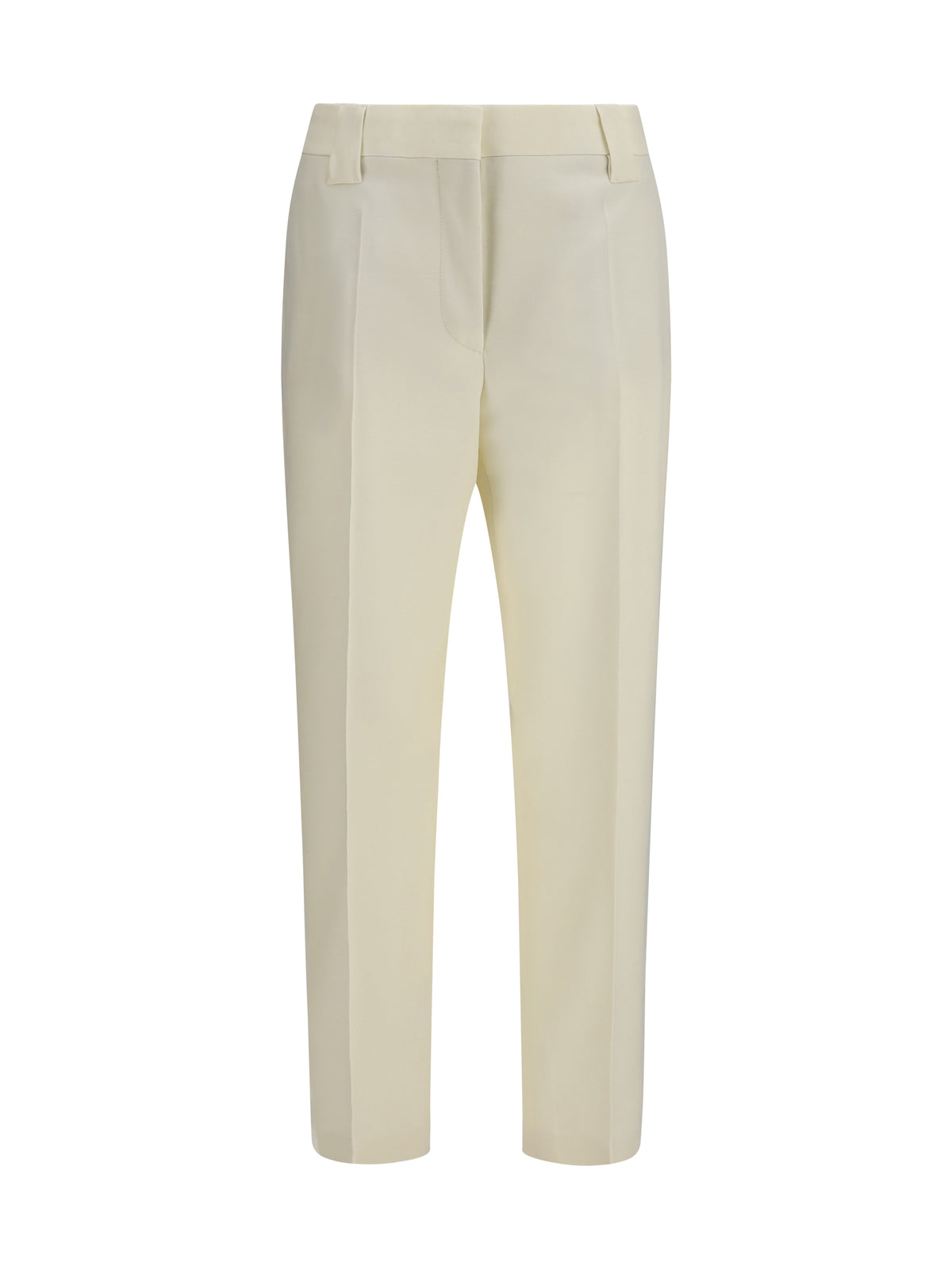 Versace Stretch wool Pants - White