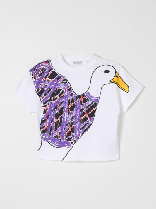 Burberry T Shirt Kids White