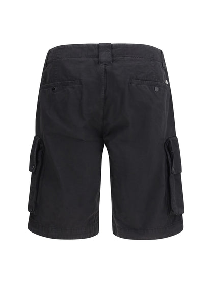 C.P. COMPANY Cotton gabardine Bermuda Shorts