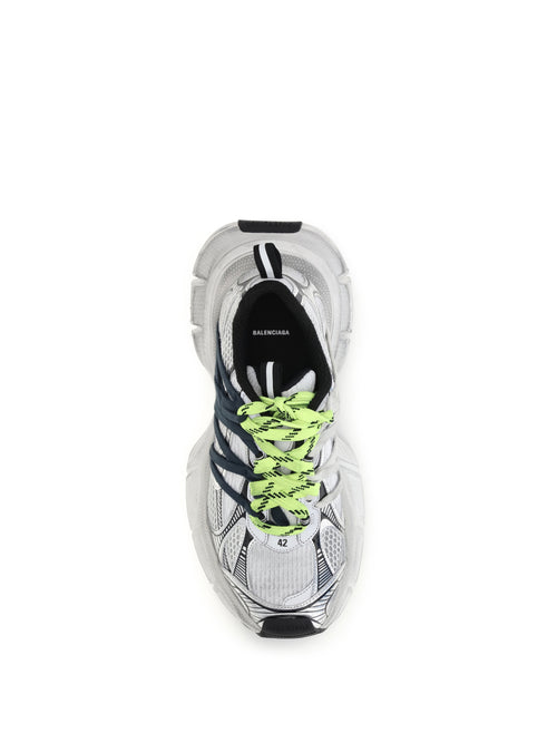 Balenciaga 3XL Interlace Sneakers - Grey Mix/Fl Yellow
