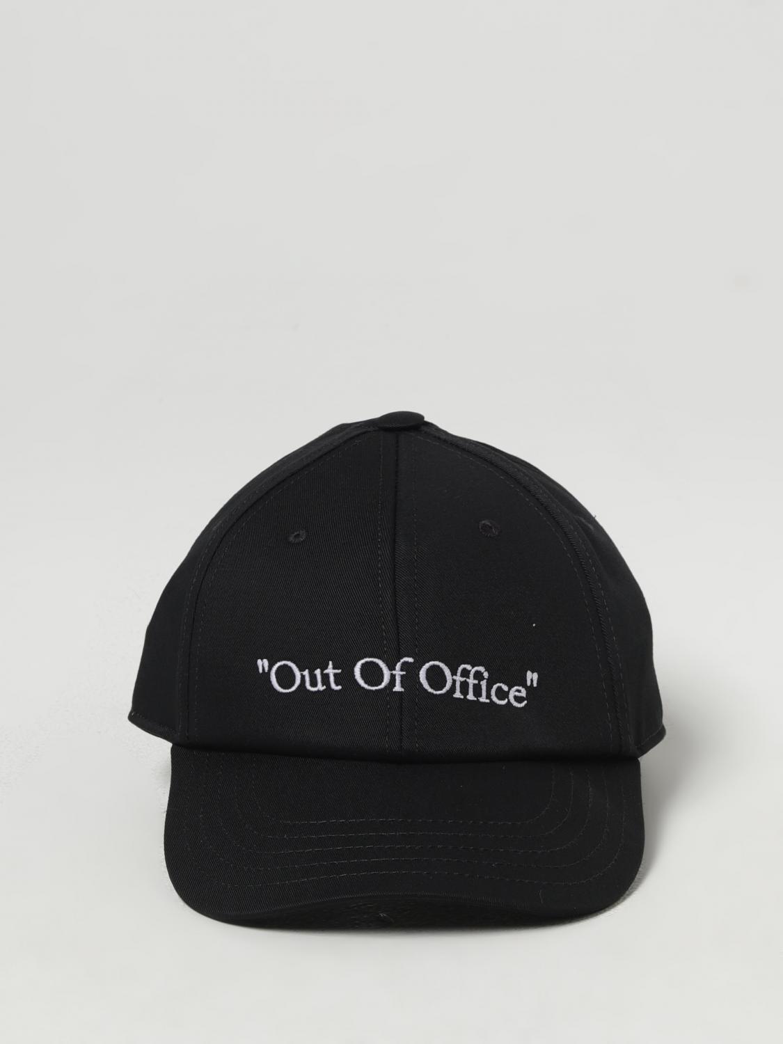 Off White Hat Men Black
