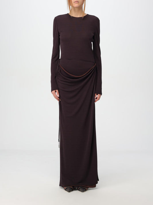 Fendi Dress Woman Plum