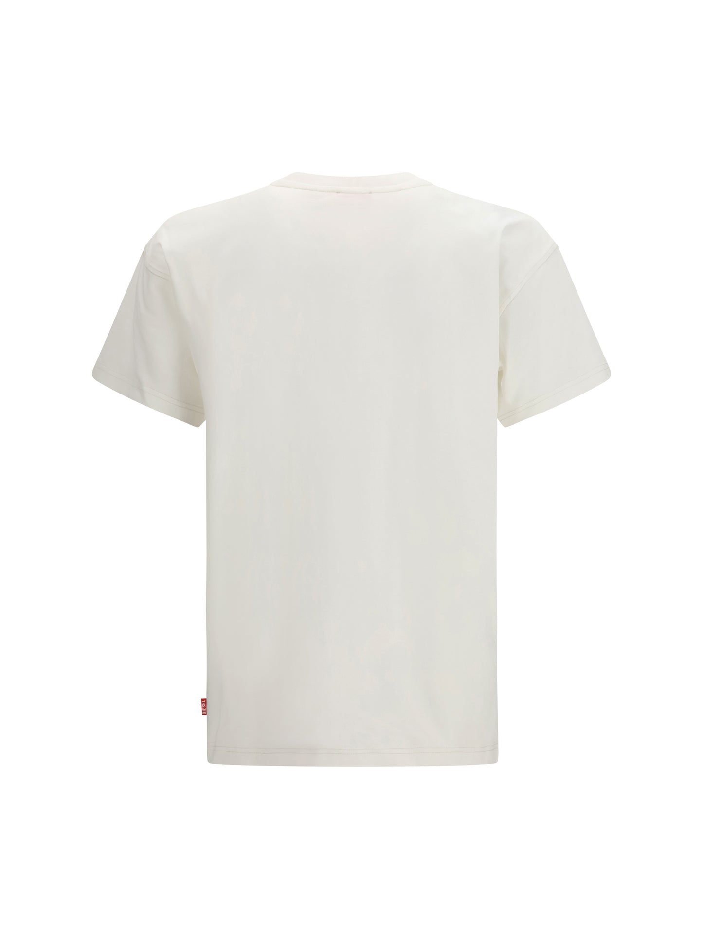 DIESEL T-Norm-V10 Logo Stitching T-Shirt