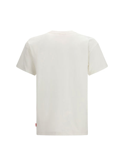 DIESEL T-Norm-V10 Logo Stitching T-Shirt
