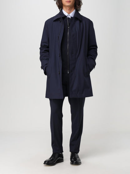 Boss Coat Men Blue