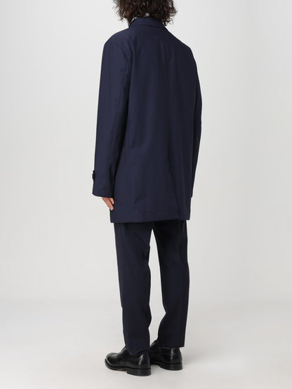 Boss Coat Men Blue