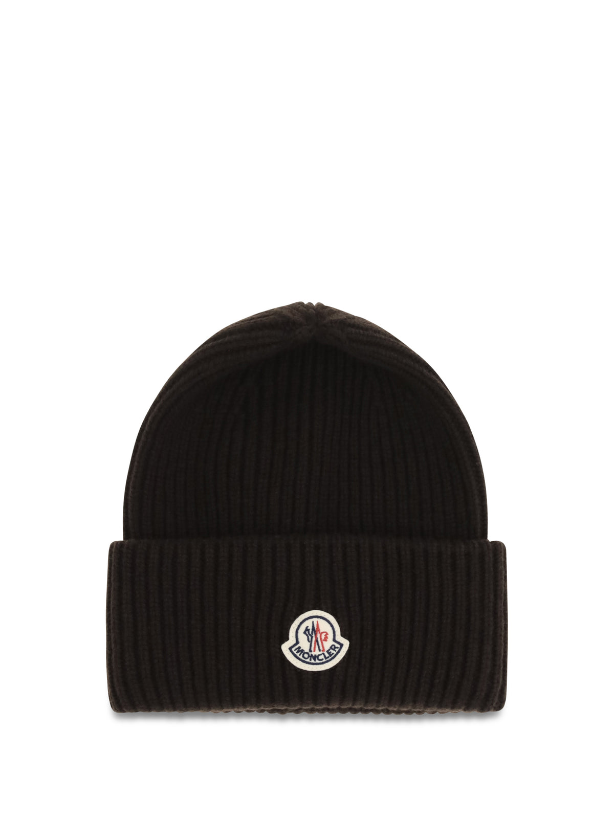 Moncler Wool and cashmere-blend Beanie - Brown