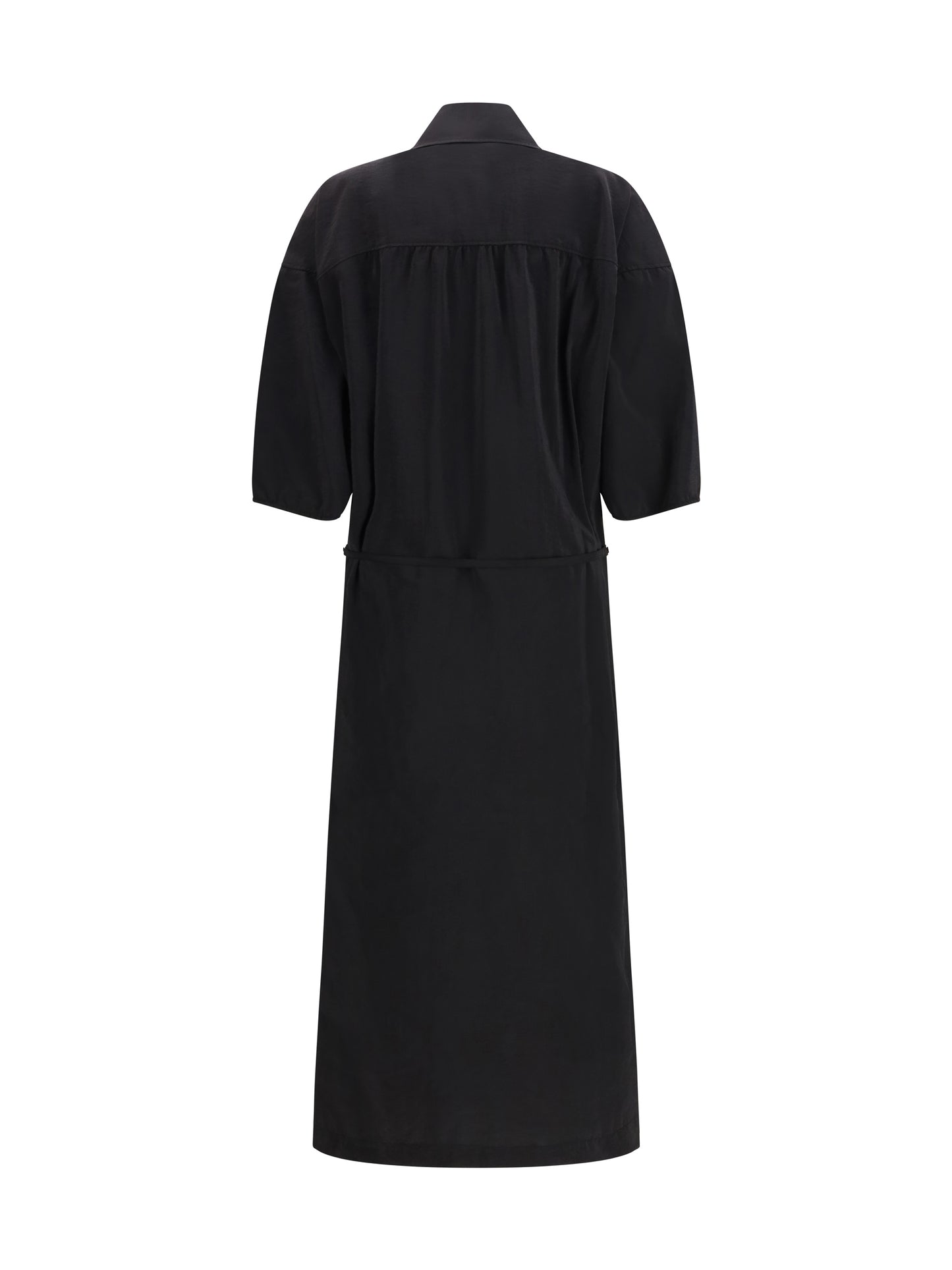 LEMAIRE Asymmetrical silk shirt Dress