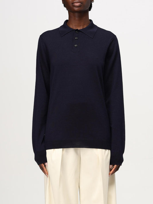 Maison Margiela Polo Shirt Woman Navy