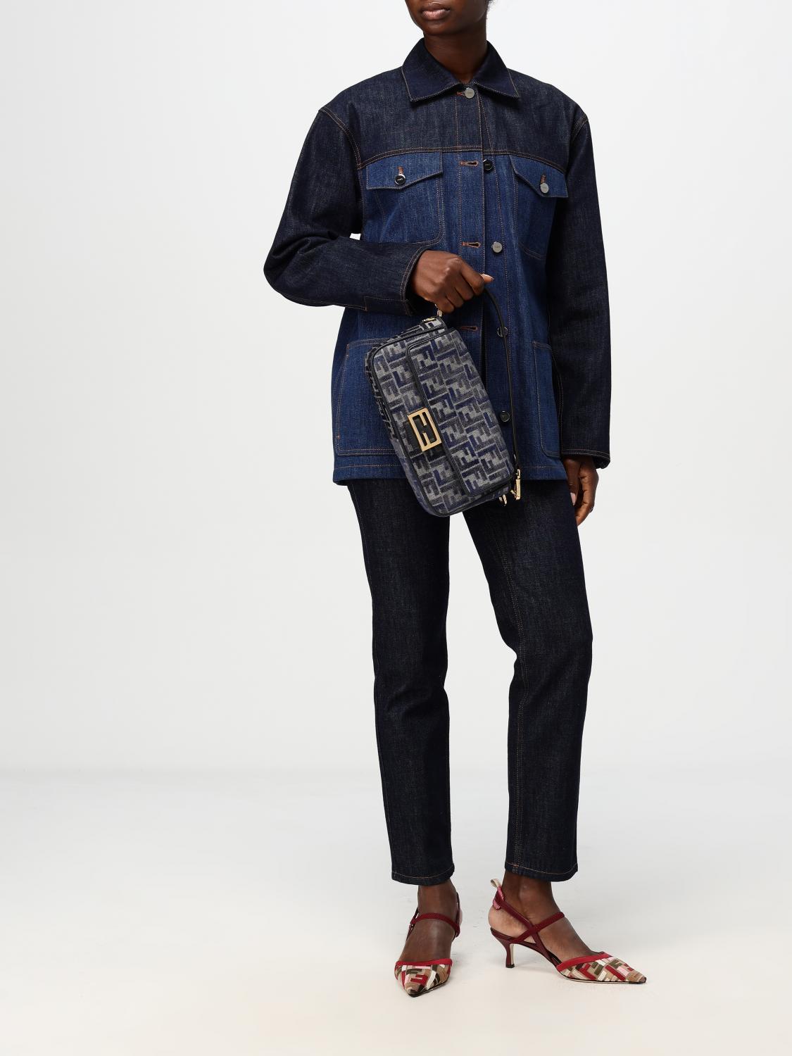 Fendi Jeans Woman Denim