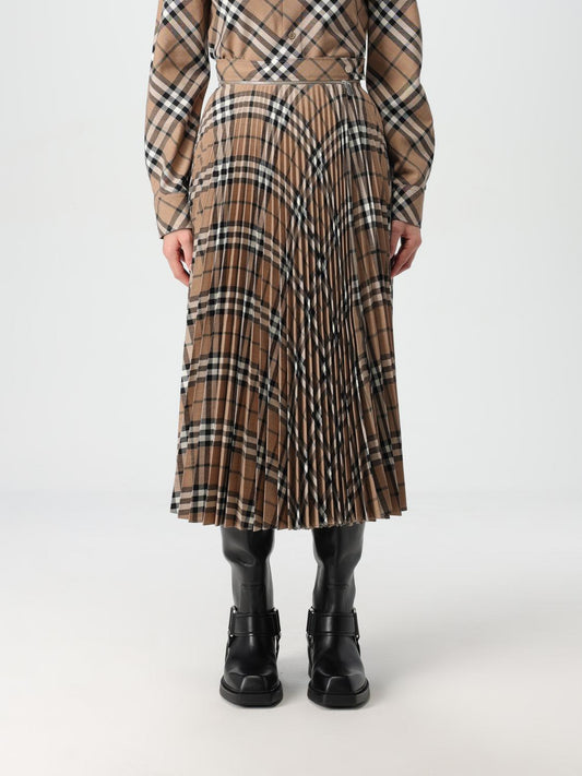 Burberry Skirt Woman Multicolor