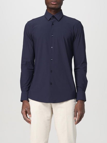 Boss Shirt Men Blue