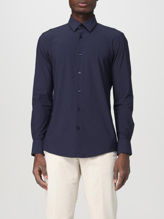 Boss Shirt Men Blue