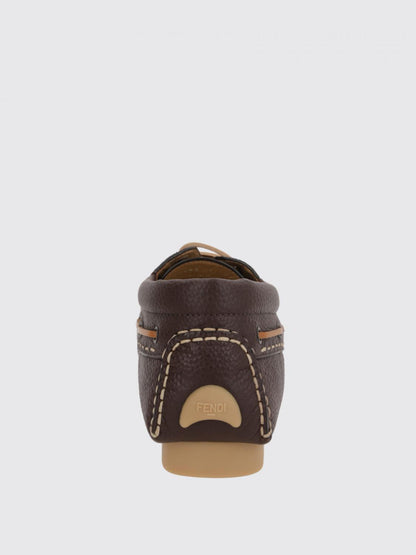 Fendi Brogue Shoes Men Brown