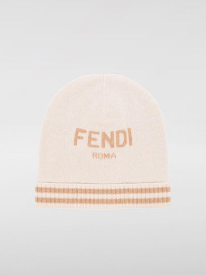 Fendi Hat Kids Beige