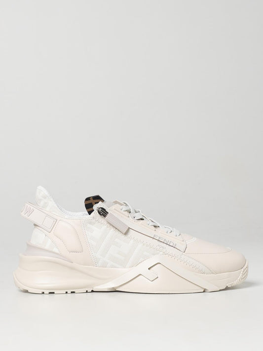 Fendi Sneakers Woman Yellow Cream