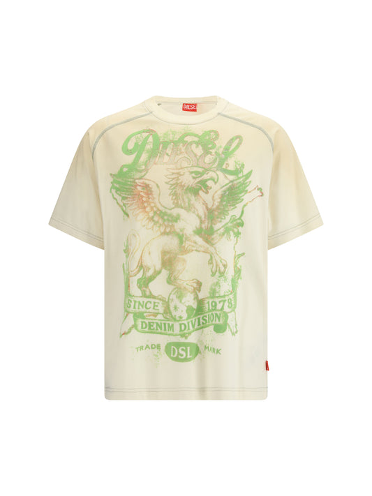 DIESEL T-Griffo T-shirt in organic cotton jersey