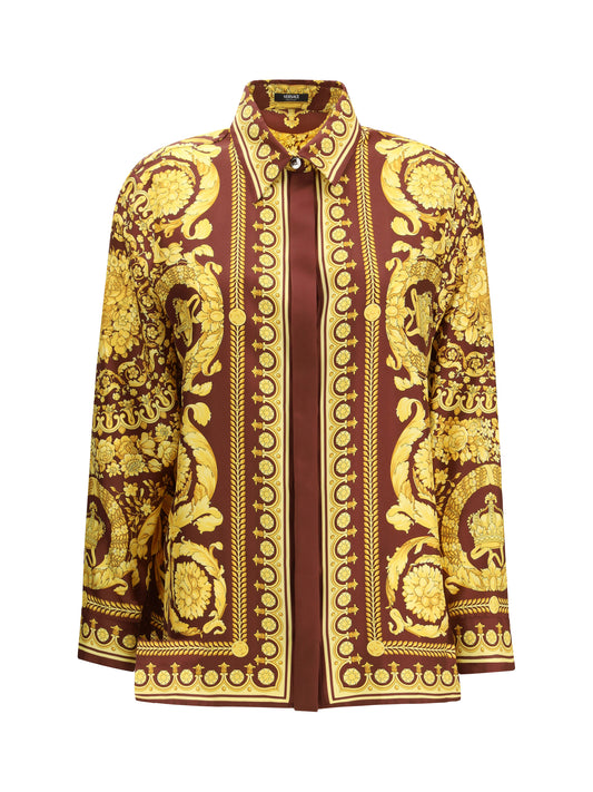 VERSACE Printed silk Shirt