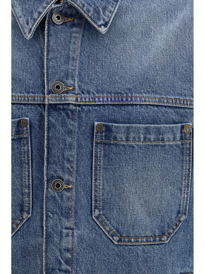 OFF-WHITE Half Arrow Skate Denim Jacket