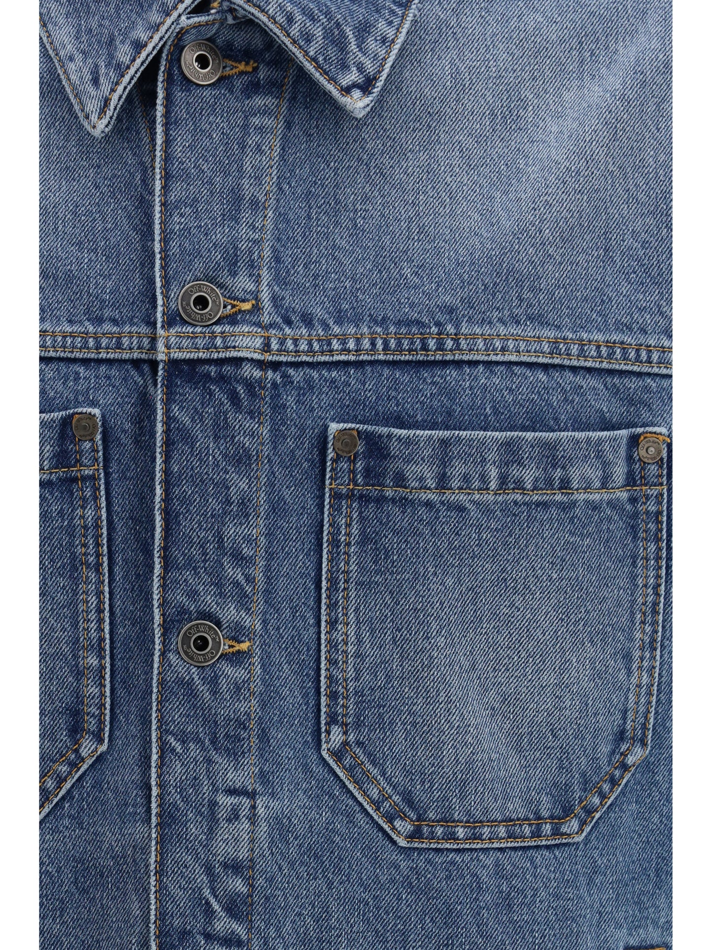 OFF-WHITE Half Arrow Skate Denim Jacket