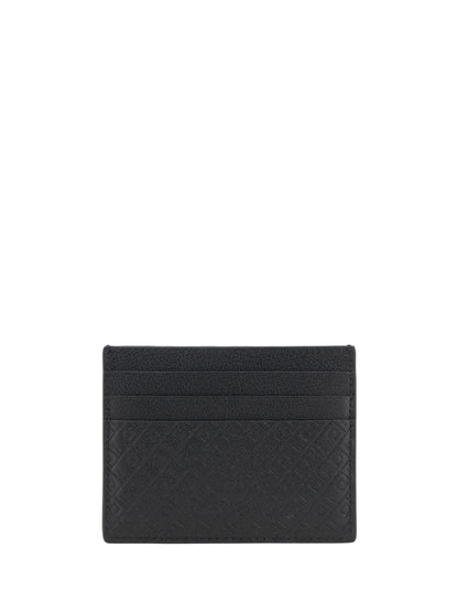 Ferragamo Leather Card Holder - Black
