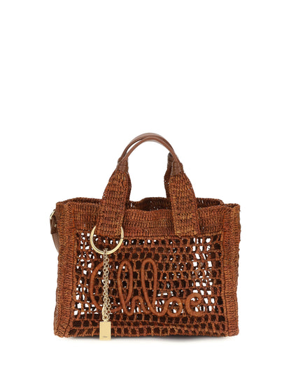 CHLOÉ Small Summer Banana East-West Tote Bag
