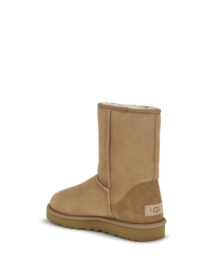 Ugg Classic Short suede Boots - Chestnut