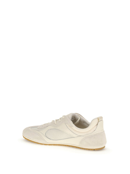 Tory Burch Field Sneakers - Light Cream