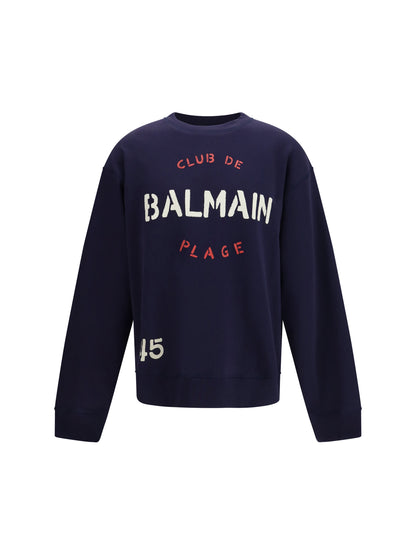 BALMAIN Balmain Club print Sweatshirt
