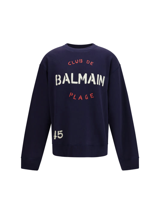 BALMAIN Balmain Club print Sweatshirt