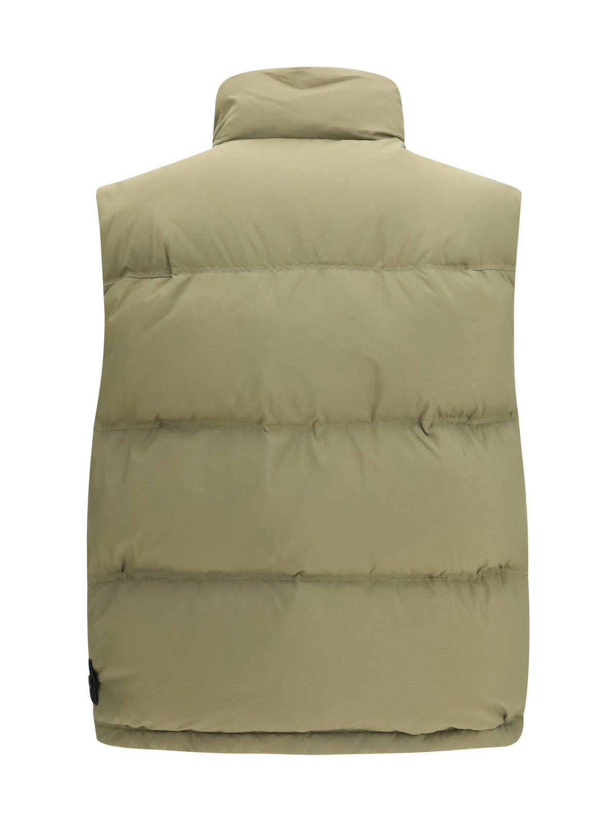 Stone Island Cordura Down Vest - Military Green