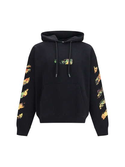 Off-White Spray Arrow Hoodie - Black