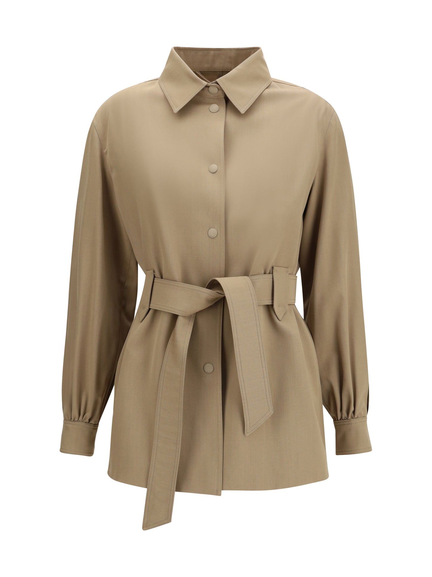 MAX MARA Virgin wool Jacket-shirt
