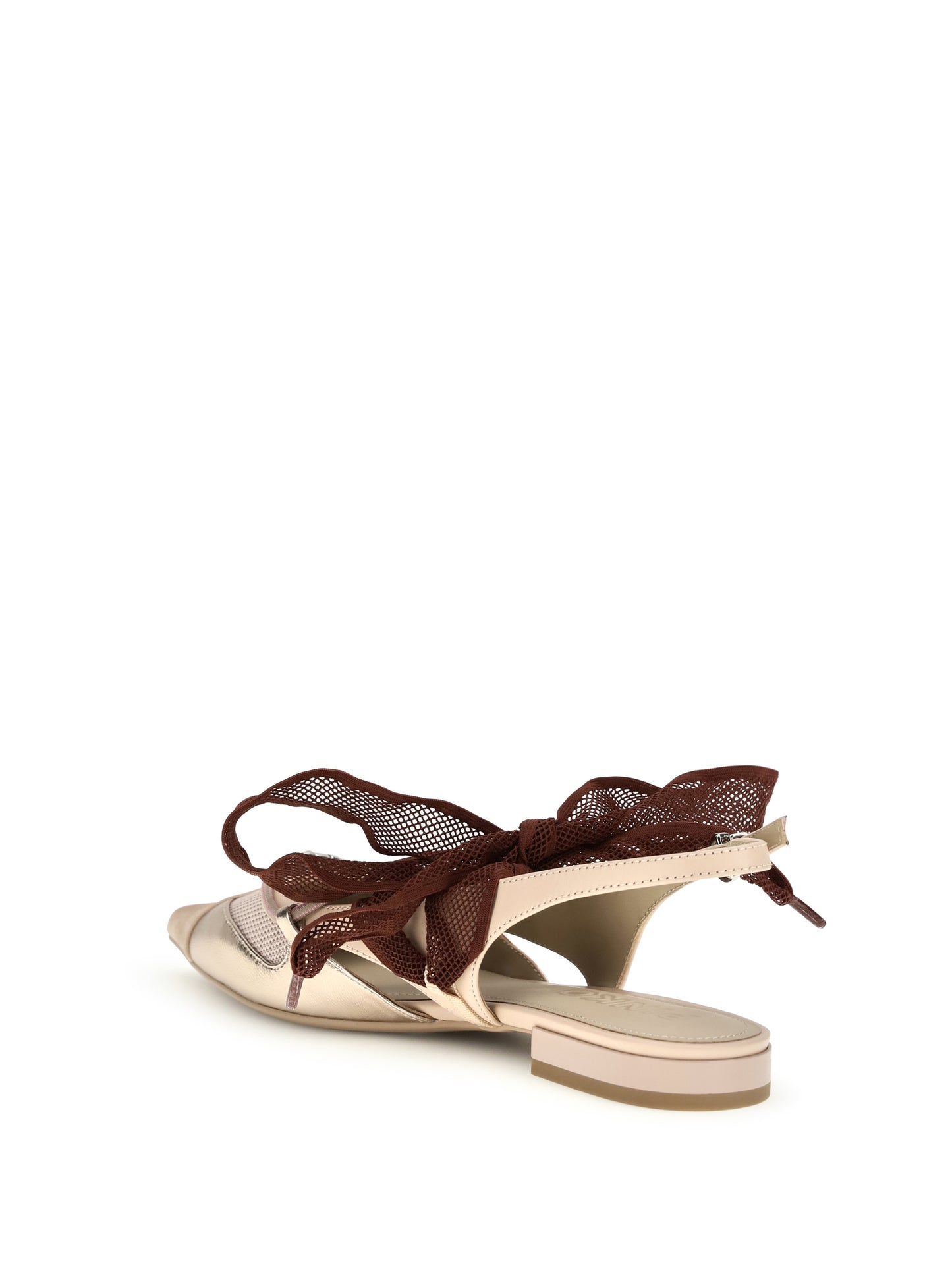 PINKO Gianira leather Ballerinas