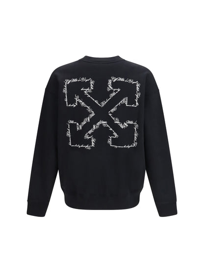 OFF-WHITE Script Arrow crewneck Sweatshirt