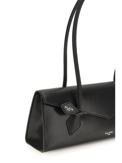 Alaïa Medium Le Teckel Flap Shoulder Bag - Noir