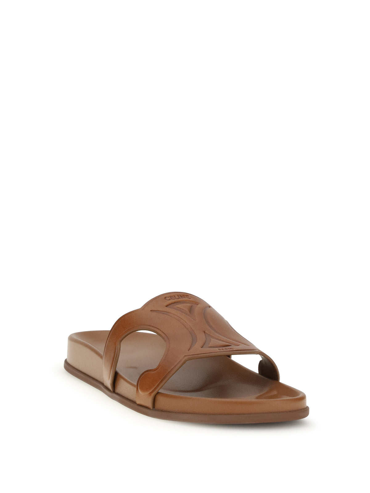 Celine TRIOMPHE SLIDE 10 - Tan