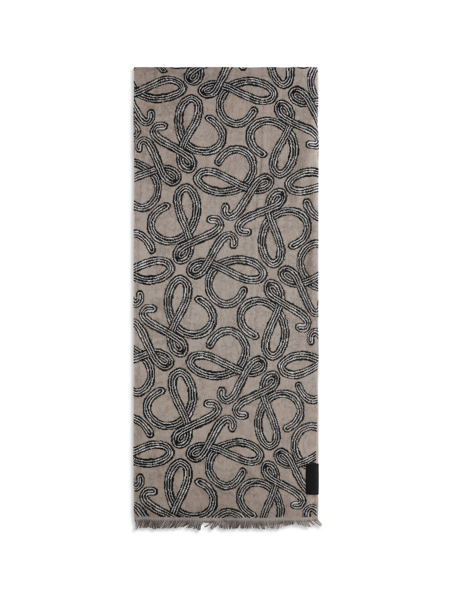 LOEWE Jacquard cotton terry Towel