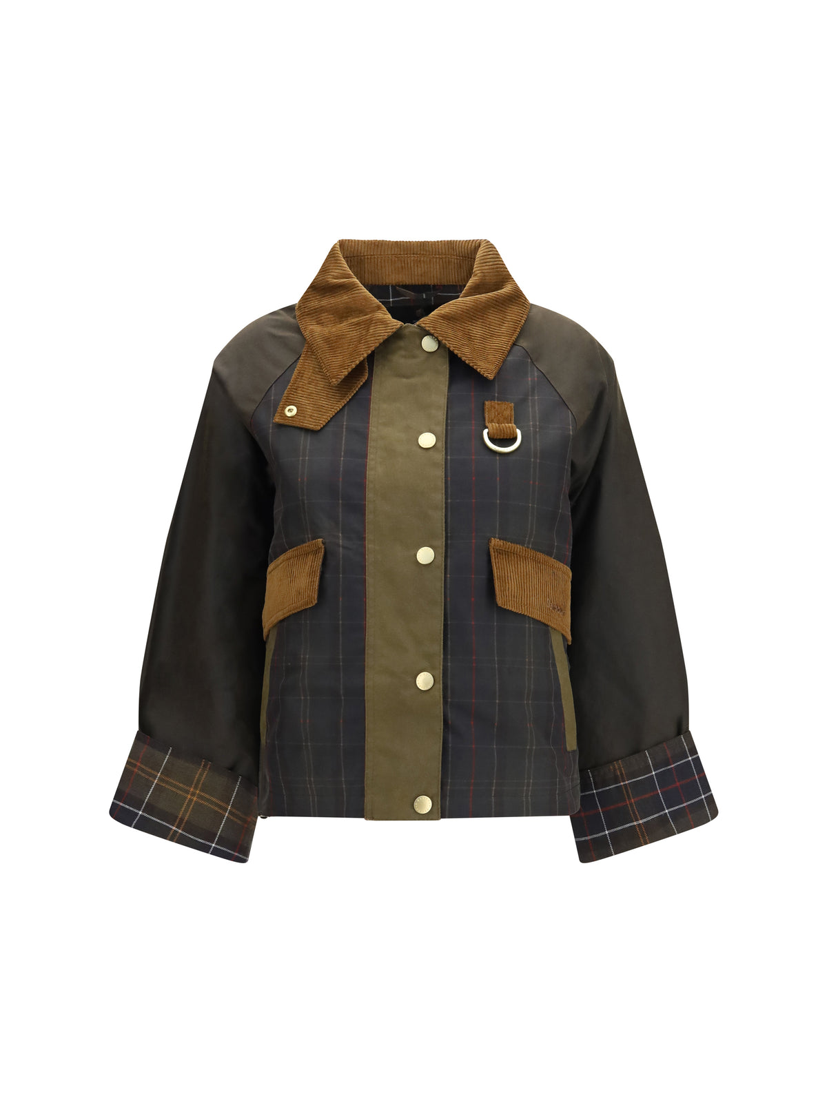 Barbour Irene Wax Jacket - Classic/Olive/Beech