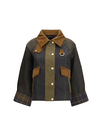 Barbour Irene Wax Jacket - Classic/Olive/Beech
