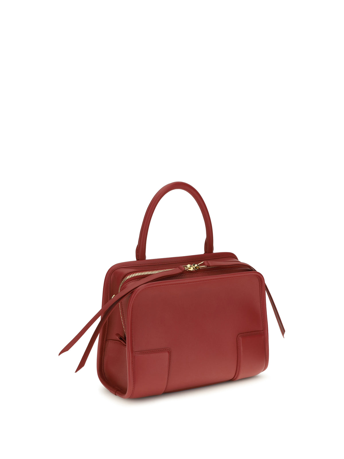 Loewe Small Amazona 180 Handbag in calfskin - Carmine Red
