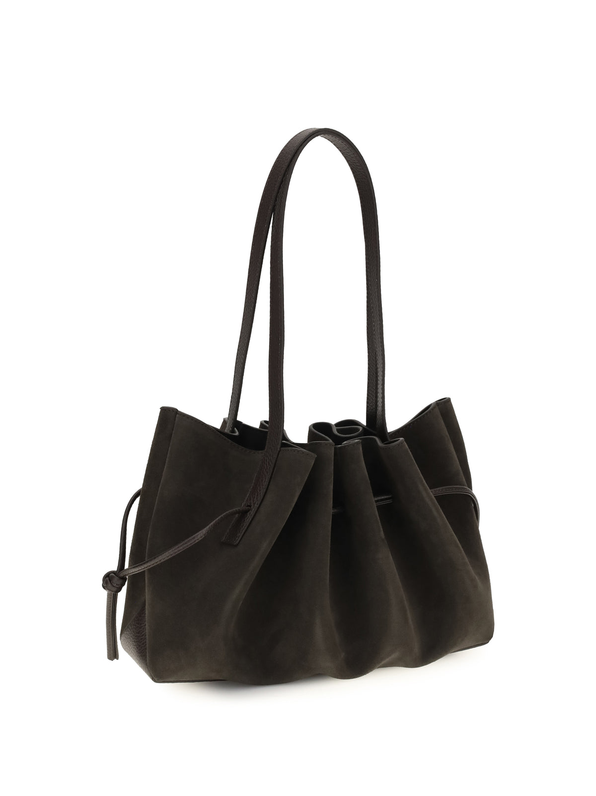 Yuzefi Scallop Shoulder Bag - Ganache