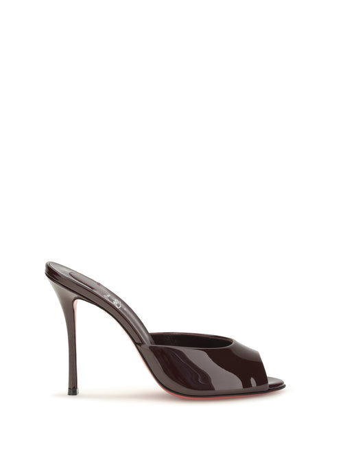 Christian Louboutin Me Dolly Sandals - Dulse/Lin Dulse