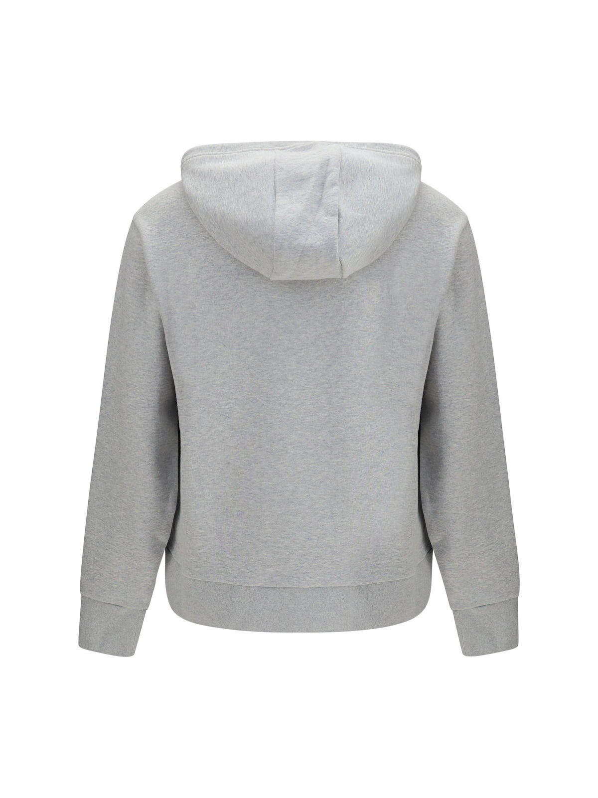 Thom Browne Loopback Colorblock Hooded Sweatshirt - Dark Grey / Pale Grey