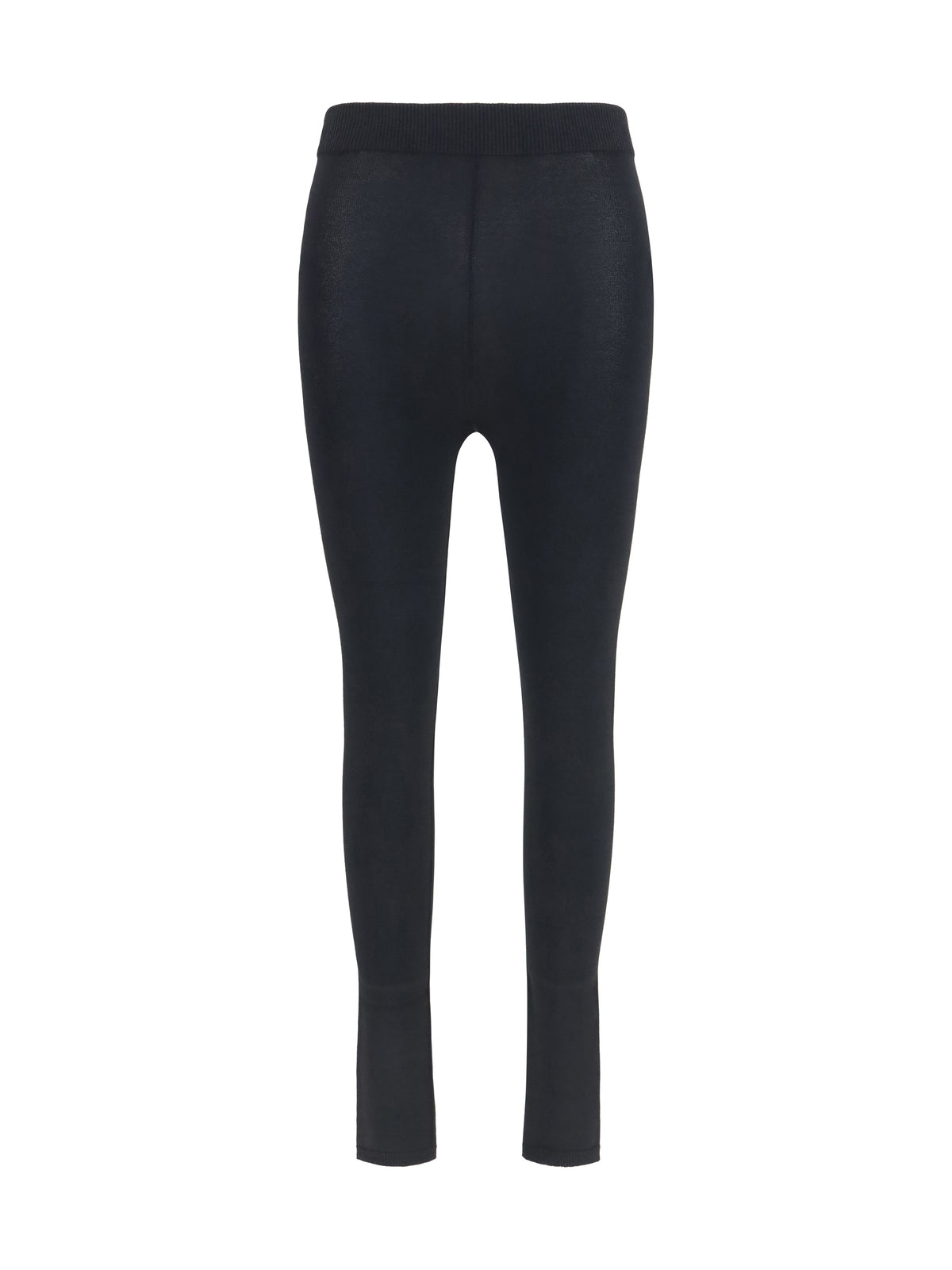 Balenciaga High-rise Leggings - Black