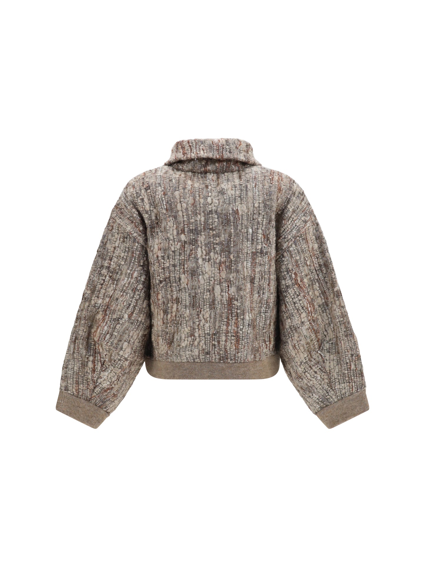 BRUNELLO CUCINELLI Perforated zip Cardigan