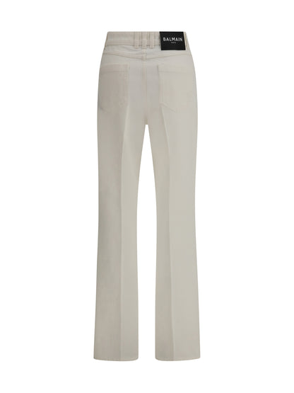BALMAIN Straight-leg denim Jeans